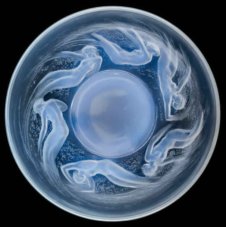 R. Lalique Ondines Bowl