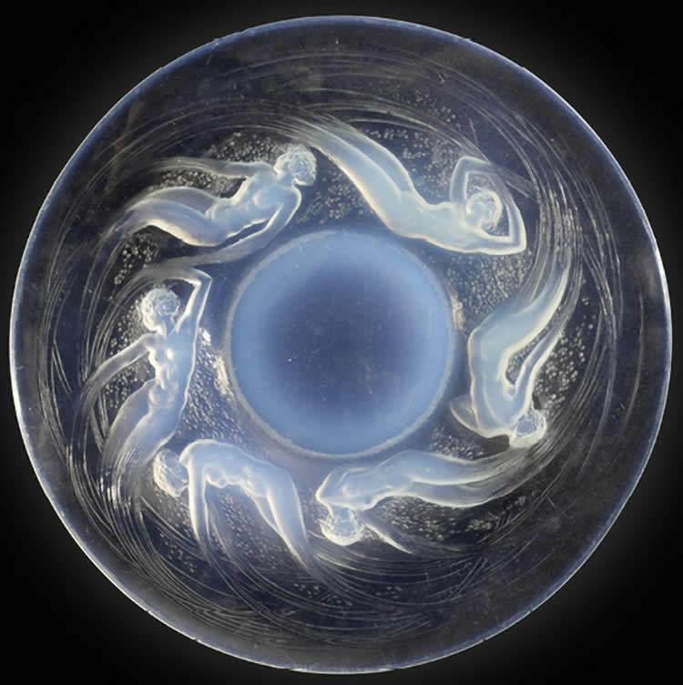 R. Lalique Ondines Plate