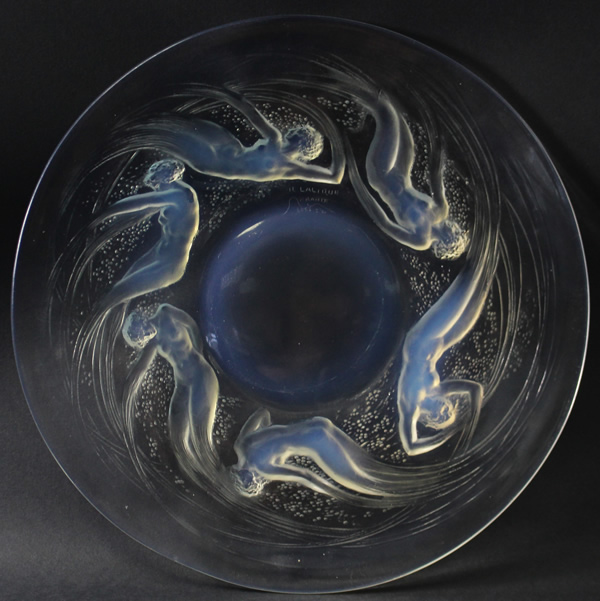 R. Lalique Ondines Plate