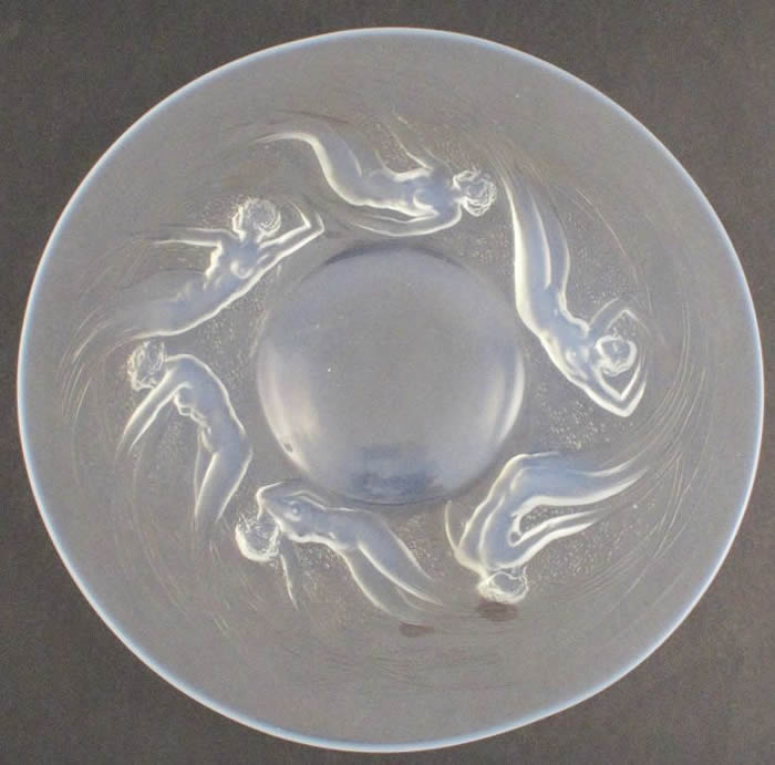 R. Lalique Ondines Plate