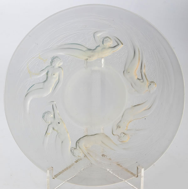 R. Lalique Ondines Plate