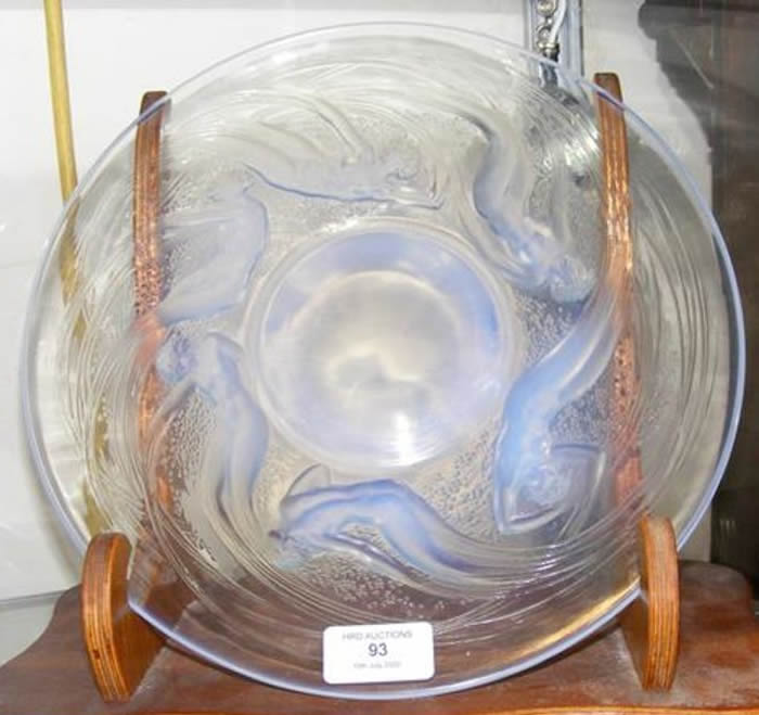 R. Lalique Ondines Plate