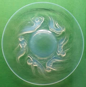 R. Lalique Ondines Plate