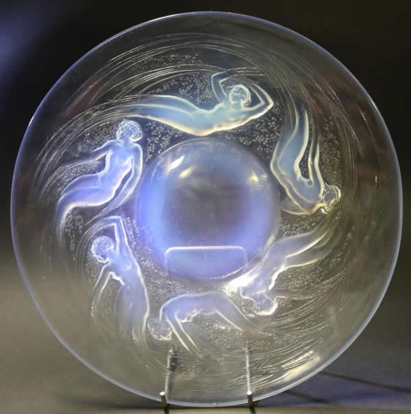 R. Lalique Ondines Plate