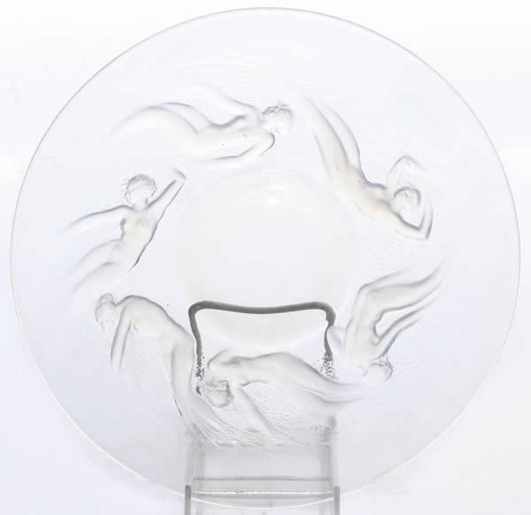 R. Lalique Ondines Plate