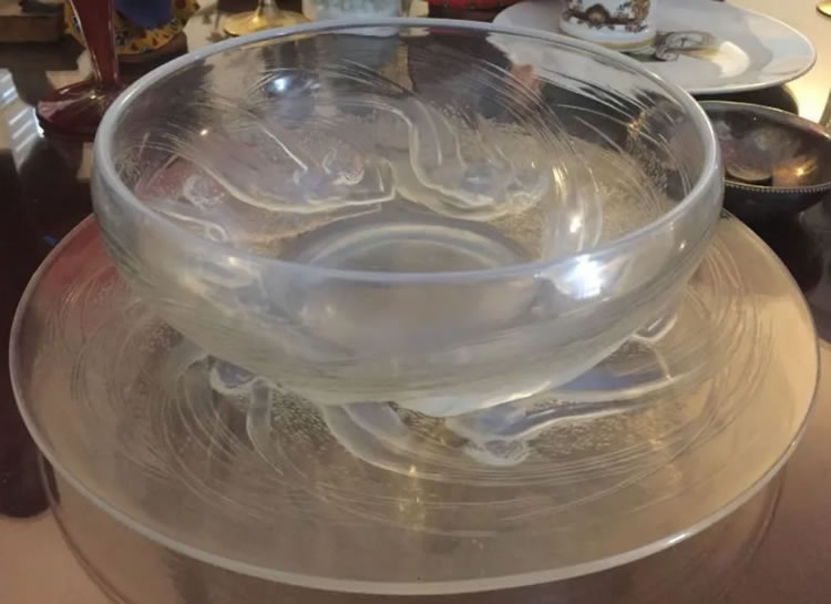 R. Lalique Ondines Tableware