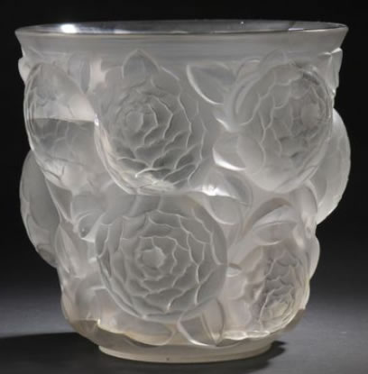 R. Lalique Oran Vase