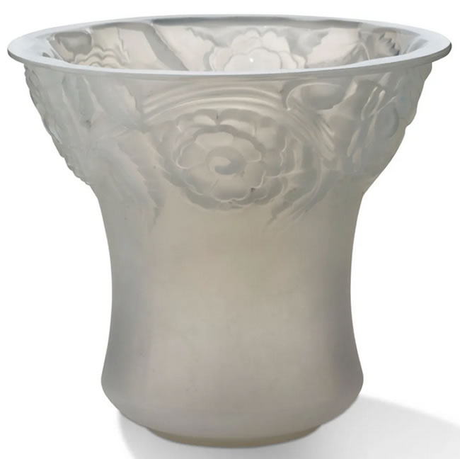 R. Lalique Orleans Vase