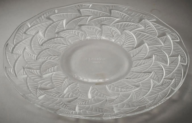 Rene Lalique Ormeaux Plate 