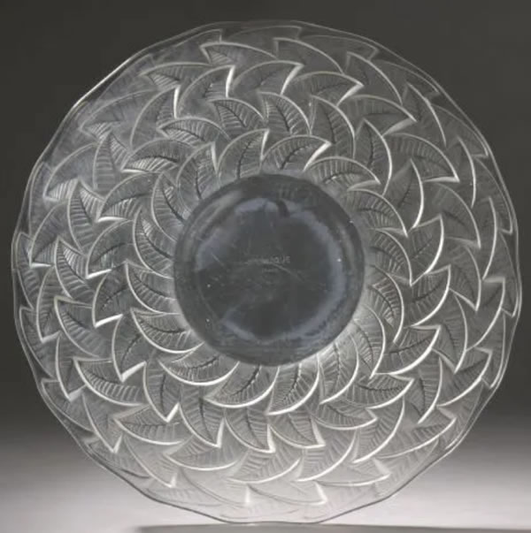Rene Lalique Ormeaux Plate 