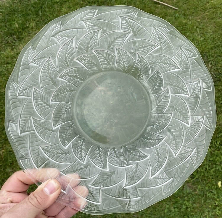 Rene Lalique Ormeaux Plate 