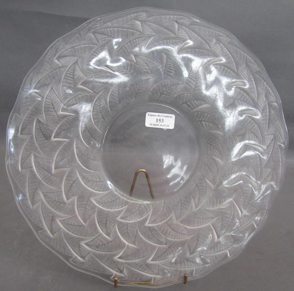 Rene Lalique Ormeaux Plate 