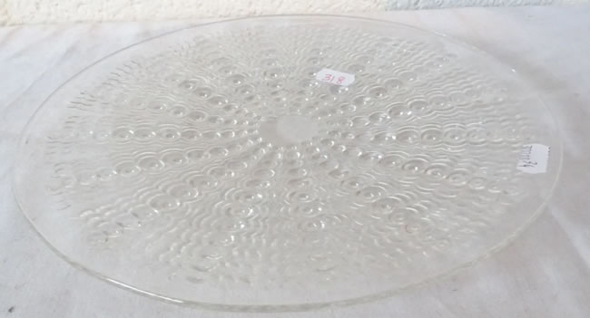 R. Lalique Oursins Plate