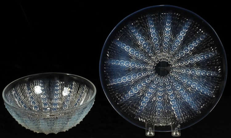 R. Lalique Oursins Tableware