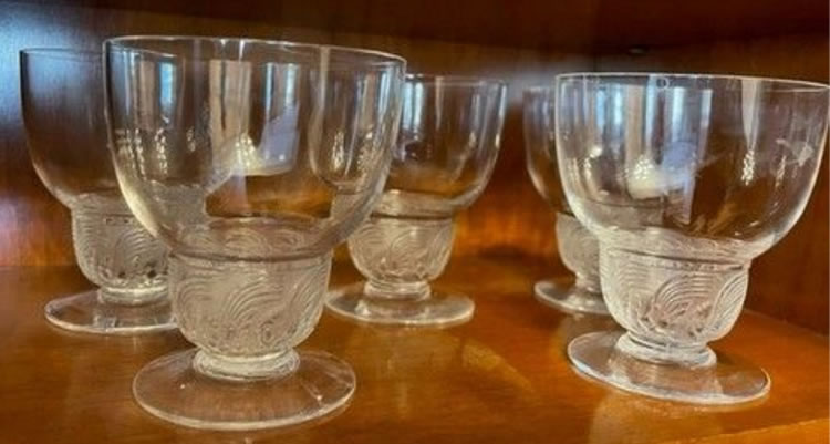 R. Lalique Padoue Glass
