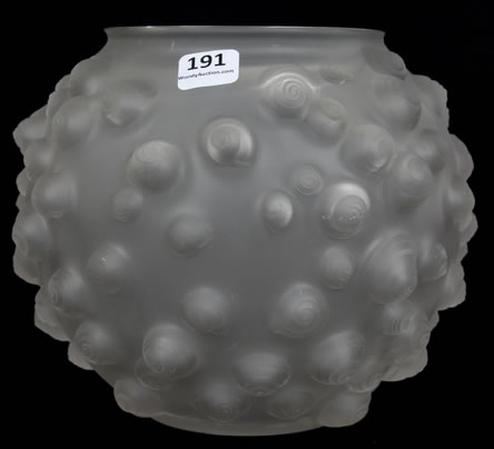 R. Lalique Palissy Vase