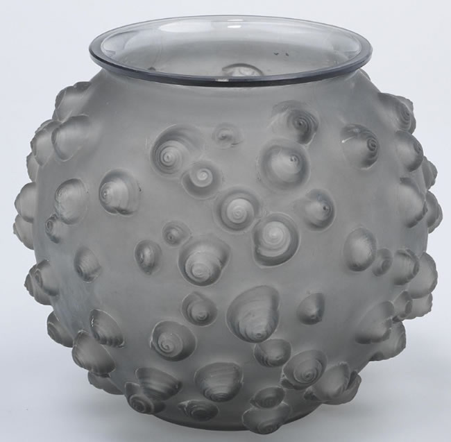 R. Lalique Palissy Vase