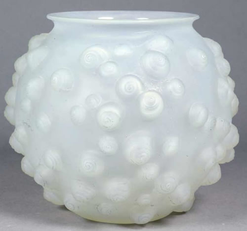 R. Lalique Palissy Vase