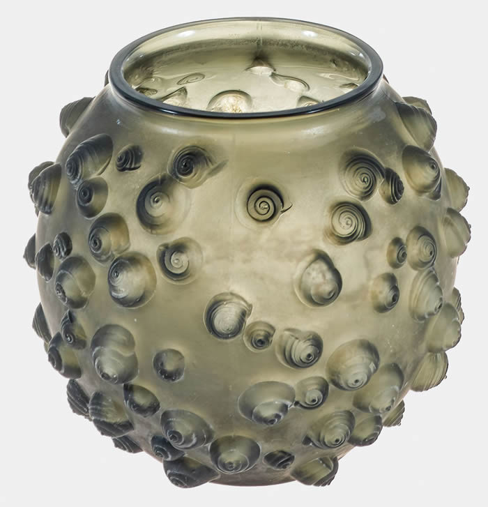 R. Lalique Palissy Vase