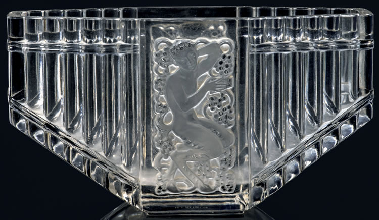 R. Lalique Pan Vase