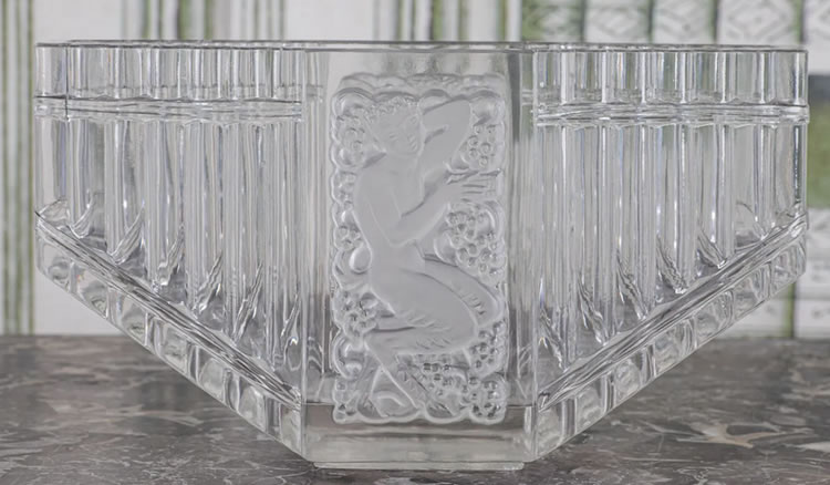 R. Lalique Pan Vase