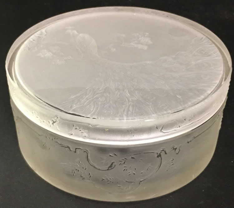 R. Lalique Paon Box