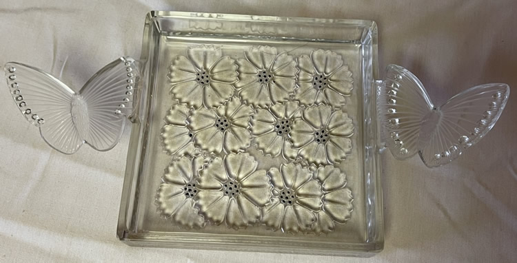 R. Lalique Papillons Jardiniere
