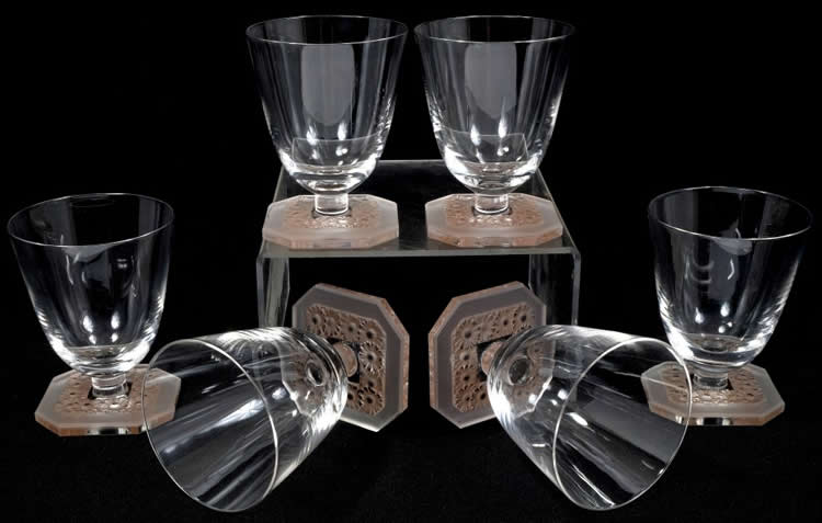R. Lalique Paquerettes Glass