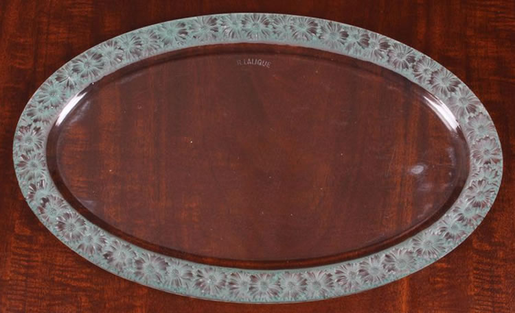 R. Lalique Paquerettes-3 Tray
