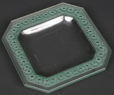 Rene Lalique Paquerettes Square Plate 