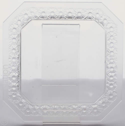 Rene Lalique Paquerettes Plate 