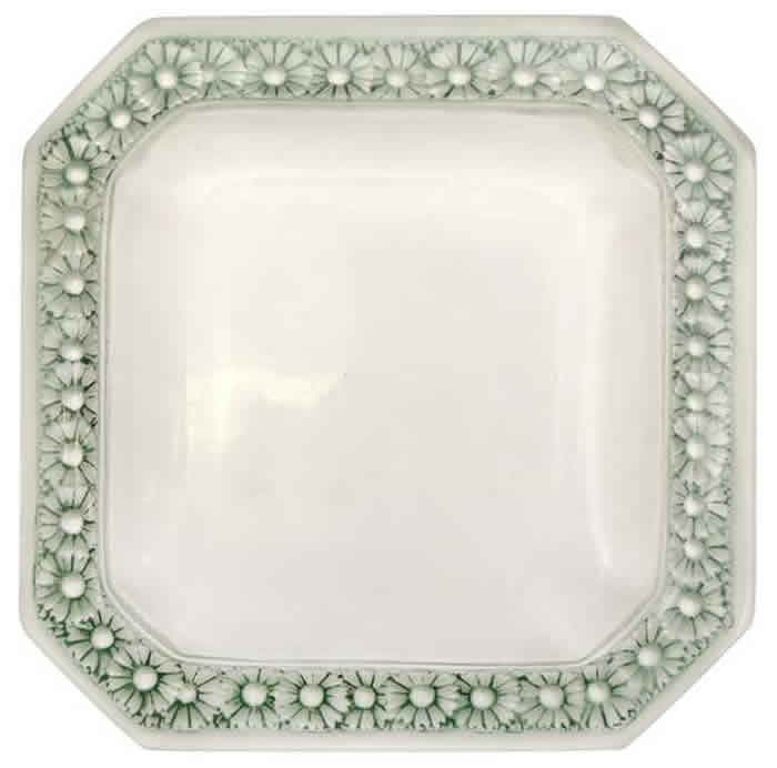 Rene Lalique Paquerettes Square Plate 