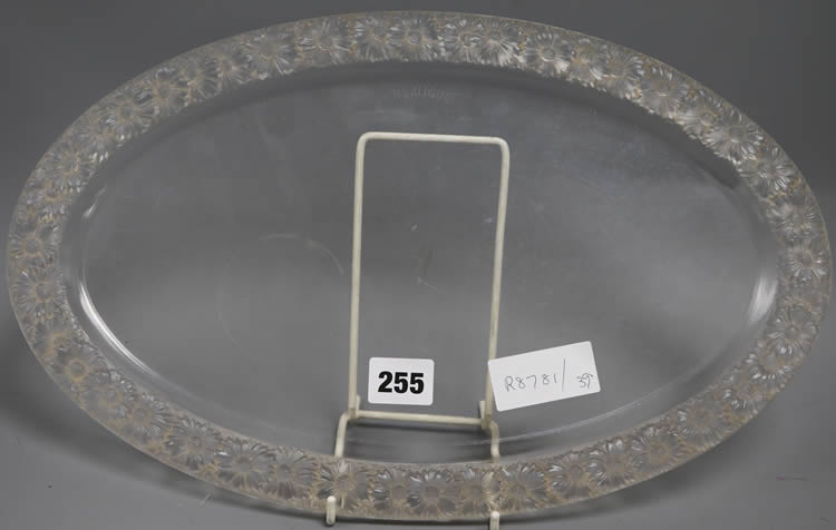 R. Lalique Paquerettes-3 Tray