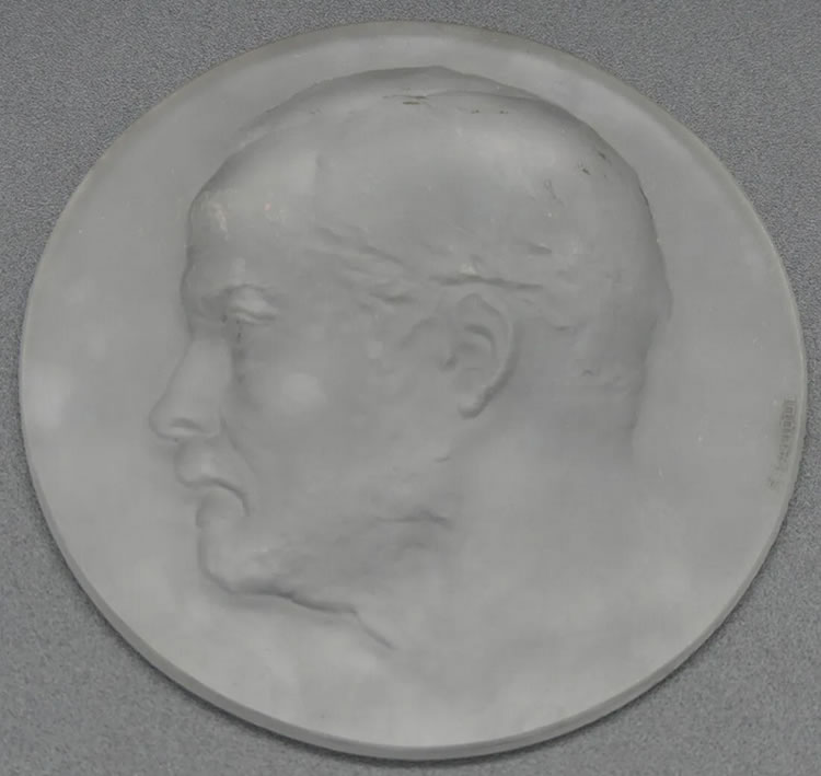 R. Lalique Pasteur Medallion