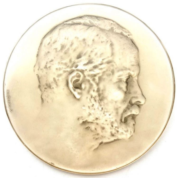 R. Lalique Pasteur Medallion