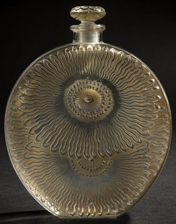 R. Lalique Pavots d'Argent Perfume Bottle