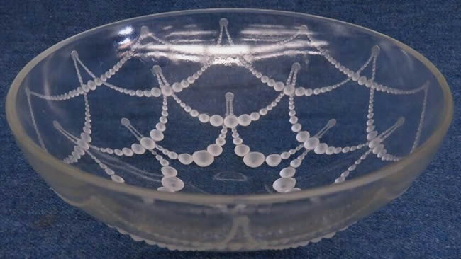 R. Lalique Perles Bowl