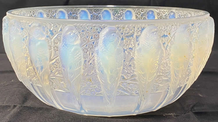 R. Lalique Perruches Bowl