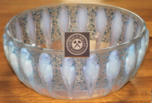 R. Lalique Perruches Coupe