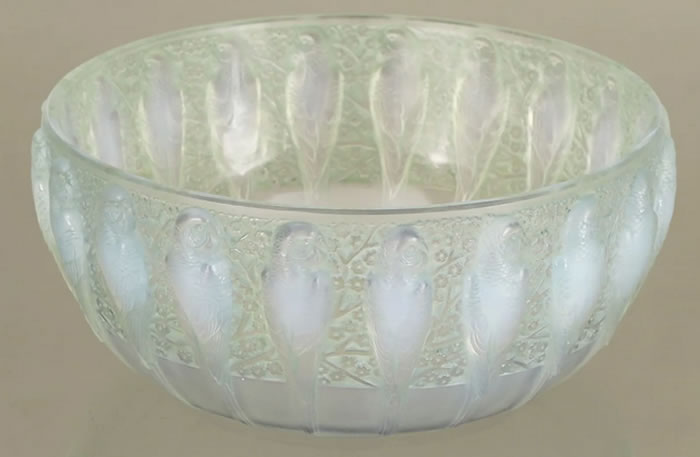R. Lalique Perruches Coupe