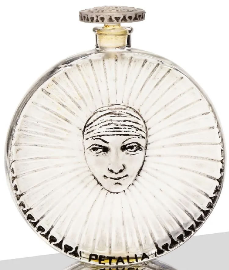 Rene Lalique Petalia Perfume Bottle