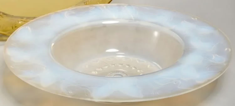 R. Lalique Phalenes Bowl