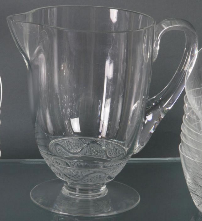 Rene Lalique Phalsbourg Pitcher