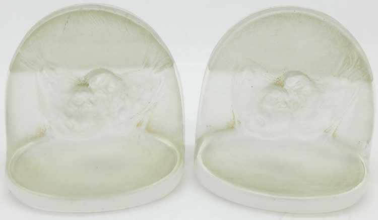 R. Lalique Pinsons Menu Holder
