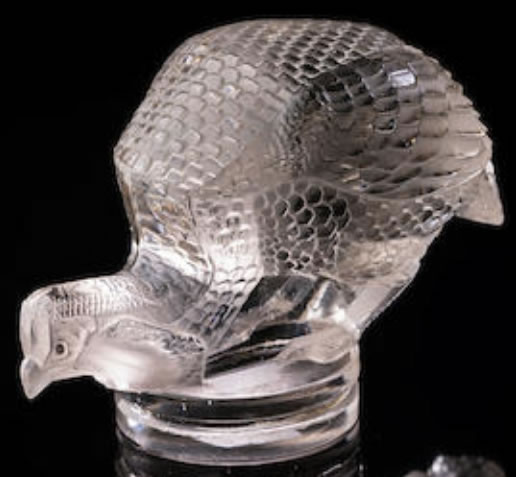 R. Lalique Pintade Car Mascot