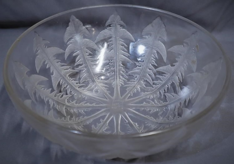 R. Lalique Pissenlit Bowl