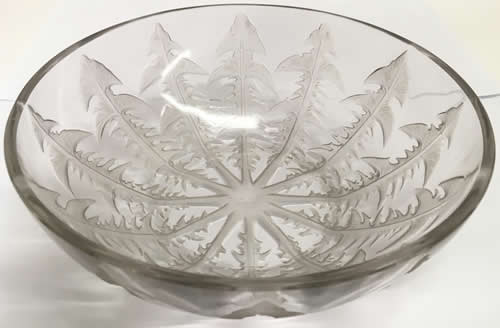 R. Lalique Pissenlit Bowl