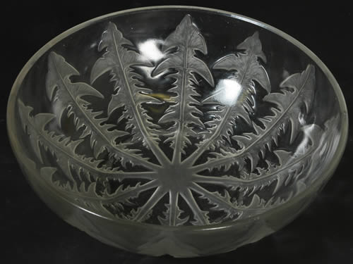 R. Lalique Pissenlit Bowl