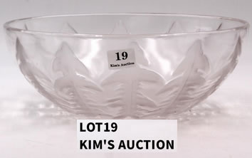 R. Lalique Pissenlit Bowl