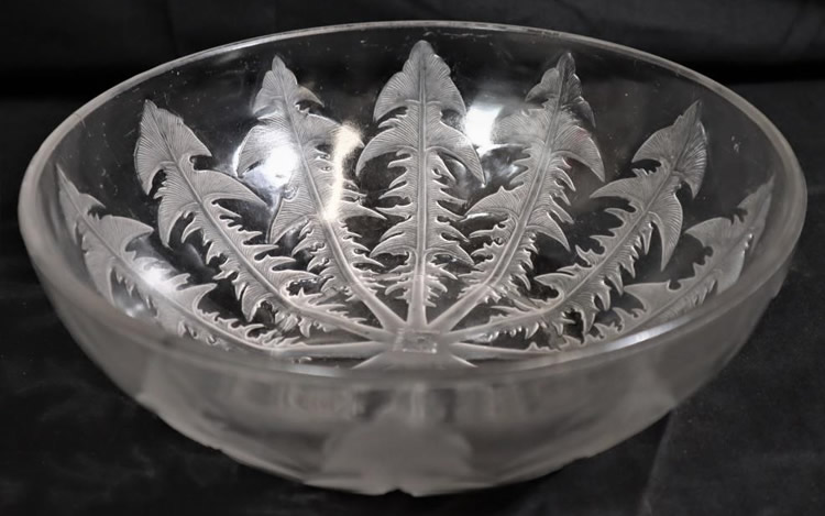 R. Lalique Pissenlit Bowl
